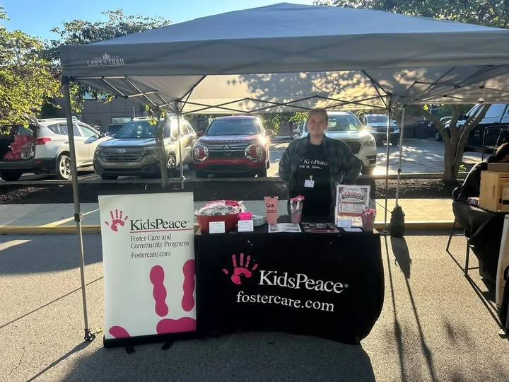 KidsPeace foster care community booth
