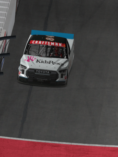 KidsPeace branded race truck
