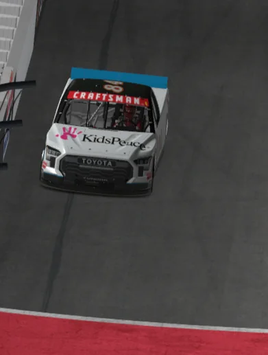 KidsPeace themed KZB virtual race truck